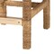 Bali & Pari Anfield Modern Bohemian Natural Seagrass and Mahogany Wood Counter Stool 243-13486-ZORO - alternate 3